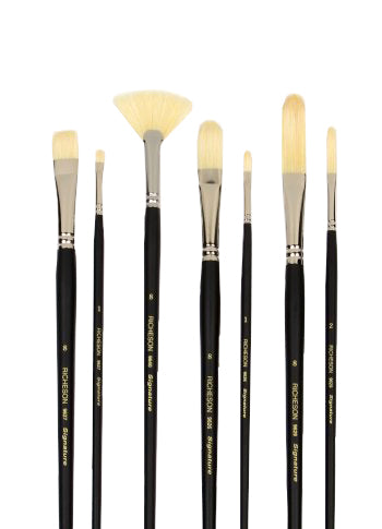 Richeson Bristle Signature Brushes - Judsons Art Outfitters