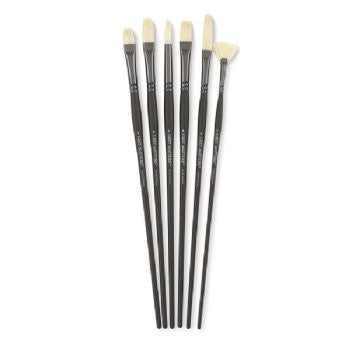Guerrilla Painter® Bristle Brushes - Flat - Judsons Art Outfitters