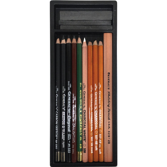 Moleskine Art Collection Sketching Kit (Large SketchBook + Drawing Pencils  Set)